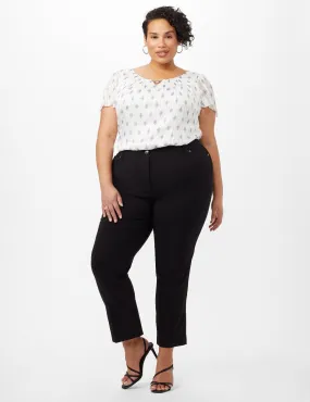 5 Pocket Zip Front Pants