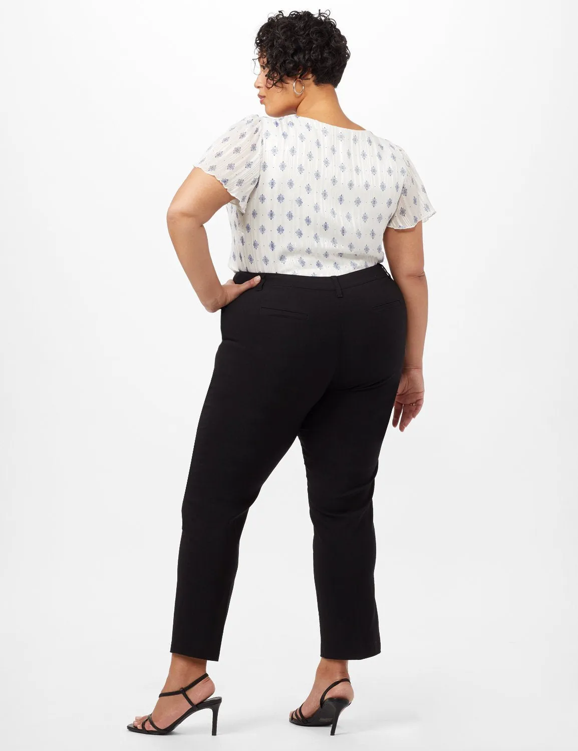 5 Pocket Zip Front Pants