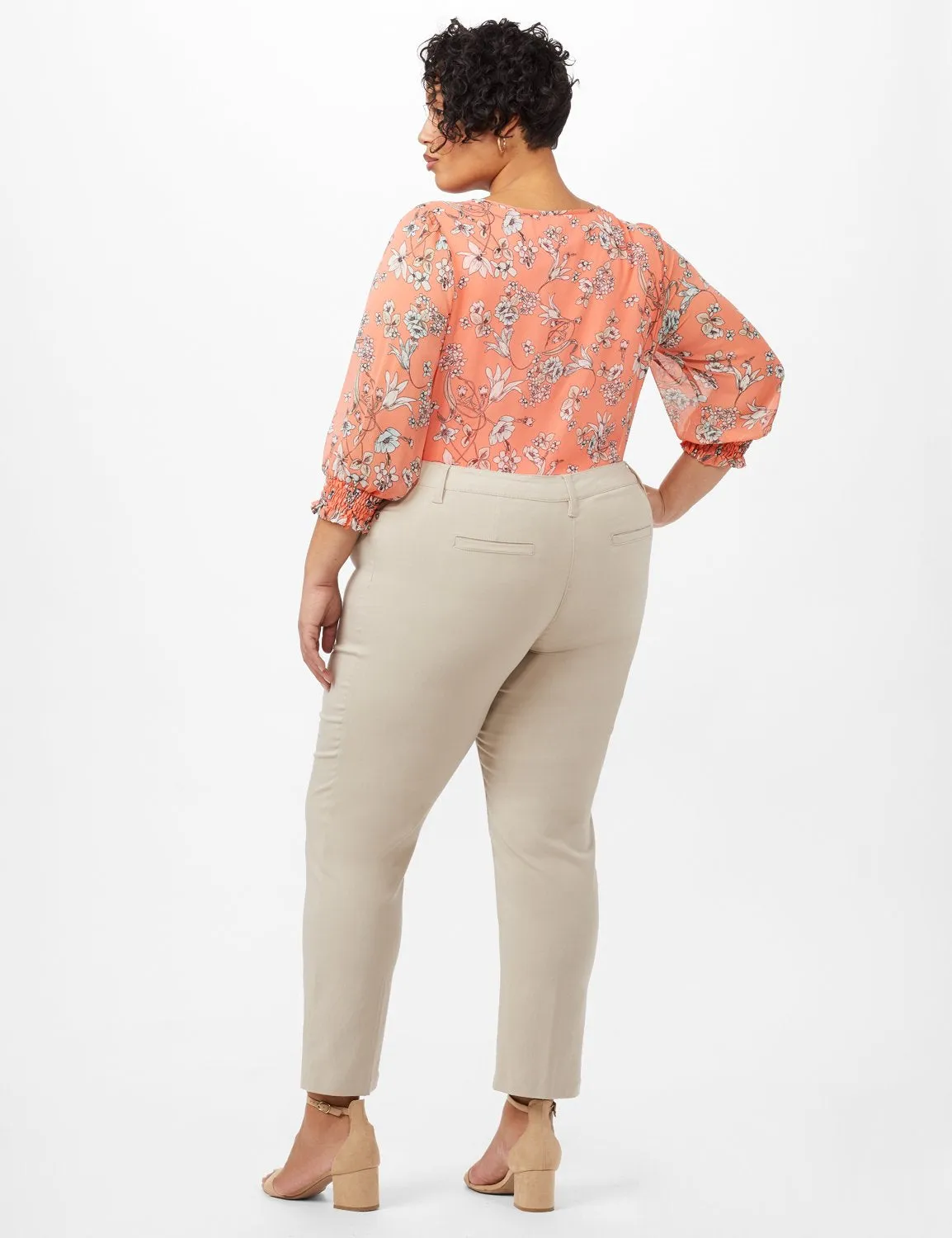5 Pocket Zip Front Pants
