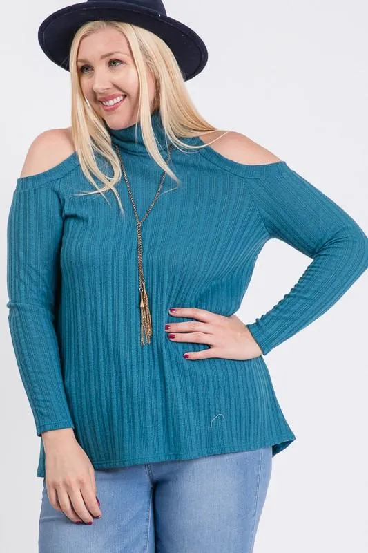 All You Need Cold Shoulder Top
