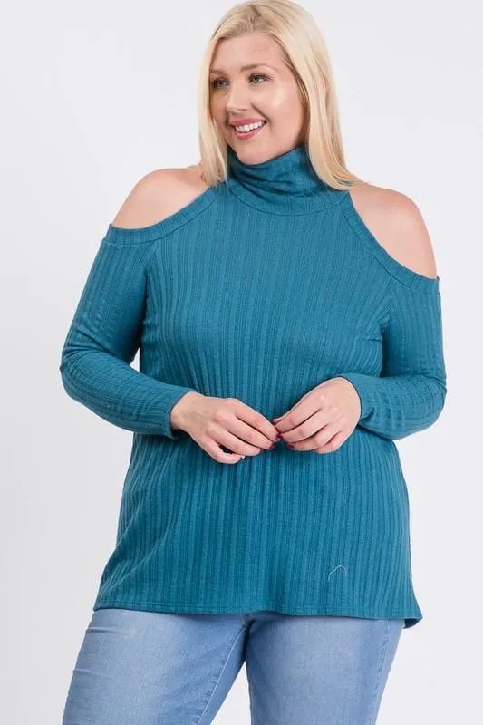 All You Need Cold Shoulder Top