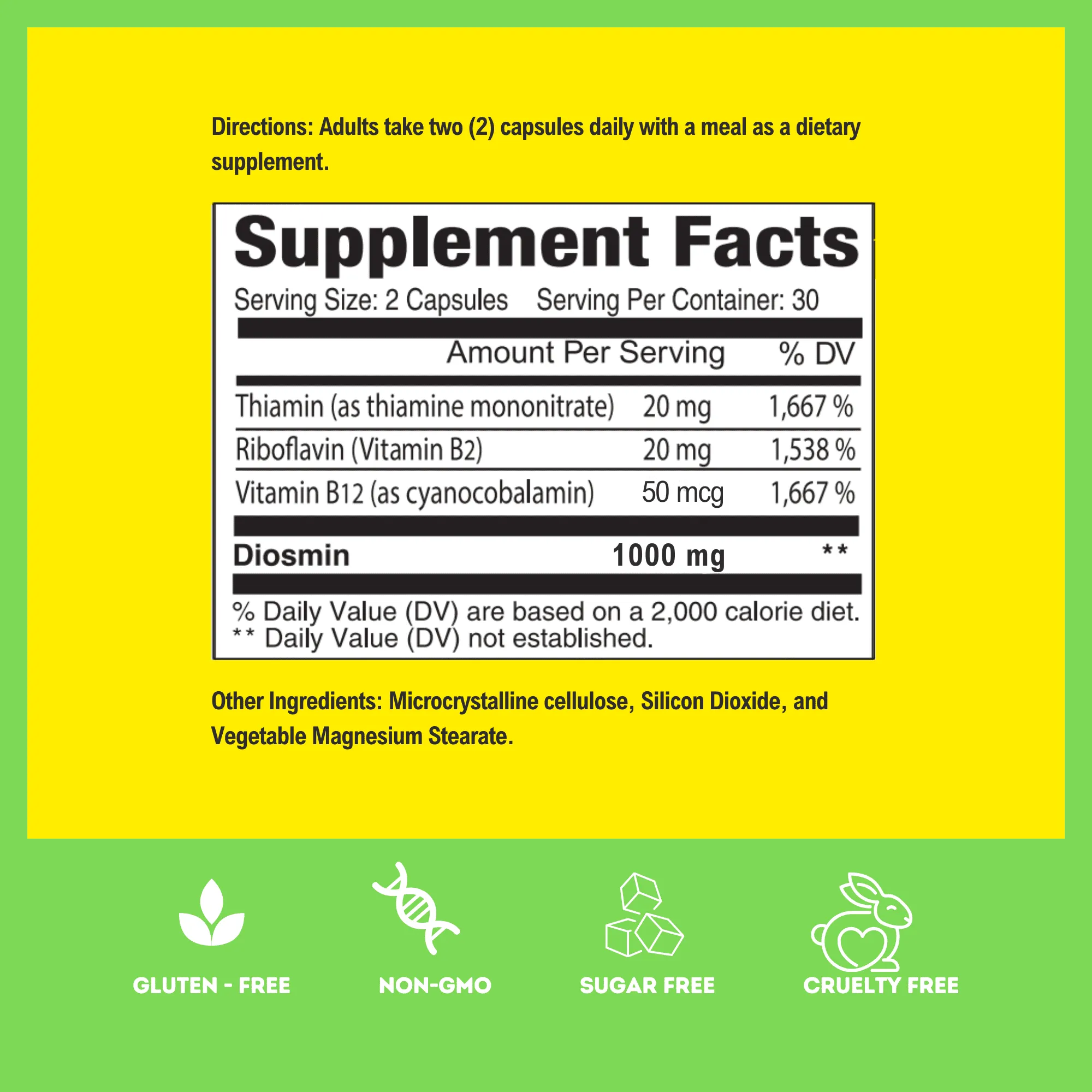 Arymar Diosmin Plus 900mg Capsules 120ct