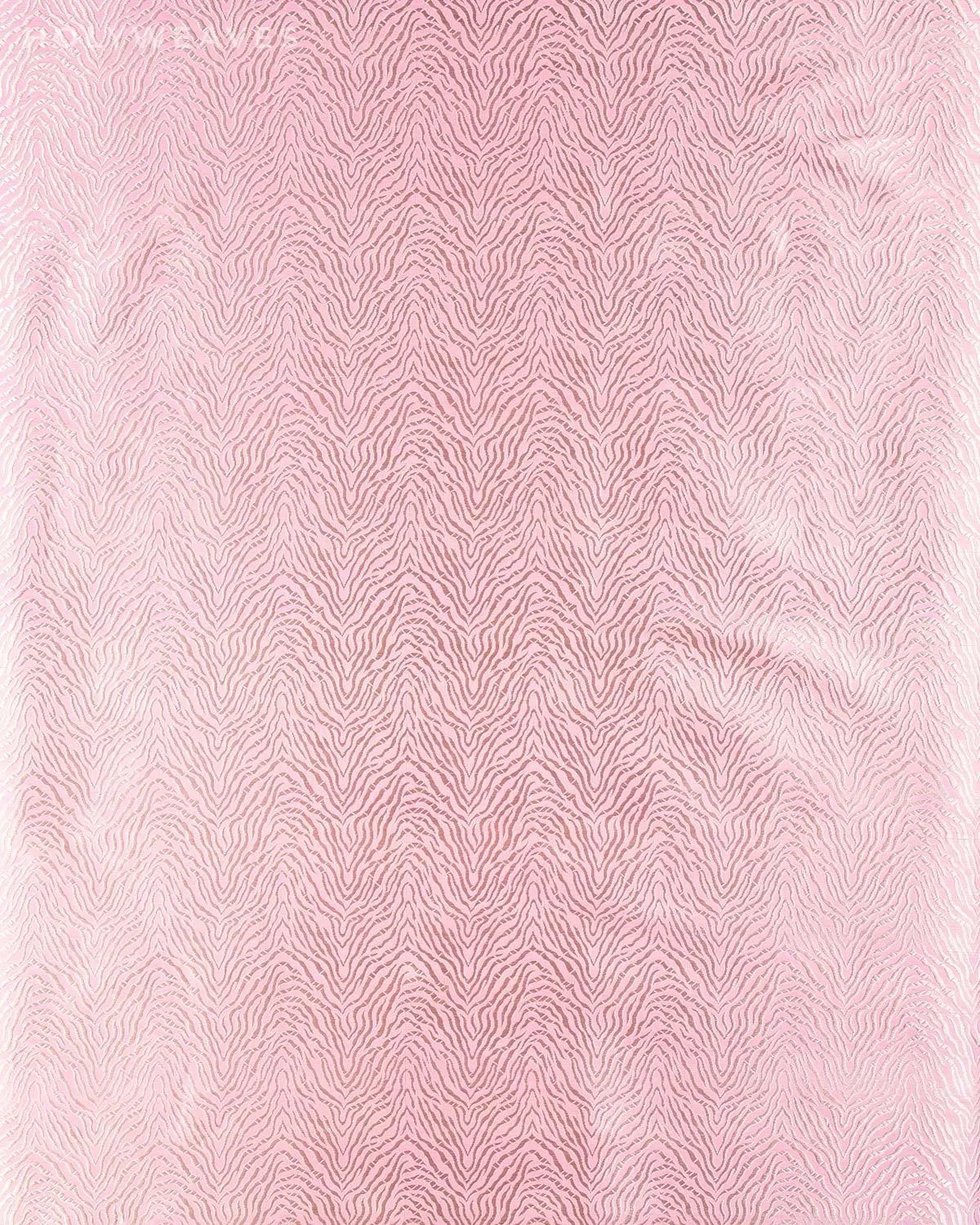 Cherry Blossom Pink Banarasi RB Tiger Roopa Zari Brocade Handwoven Katan Silk Fabric
