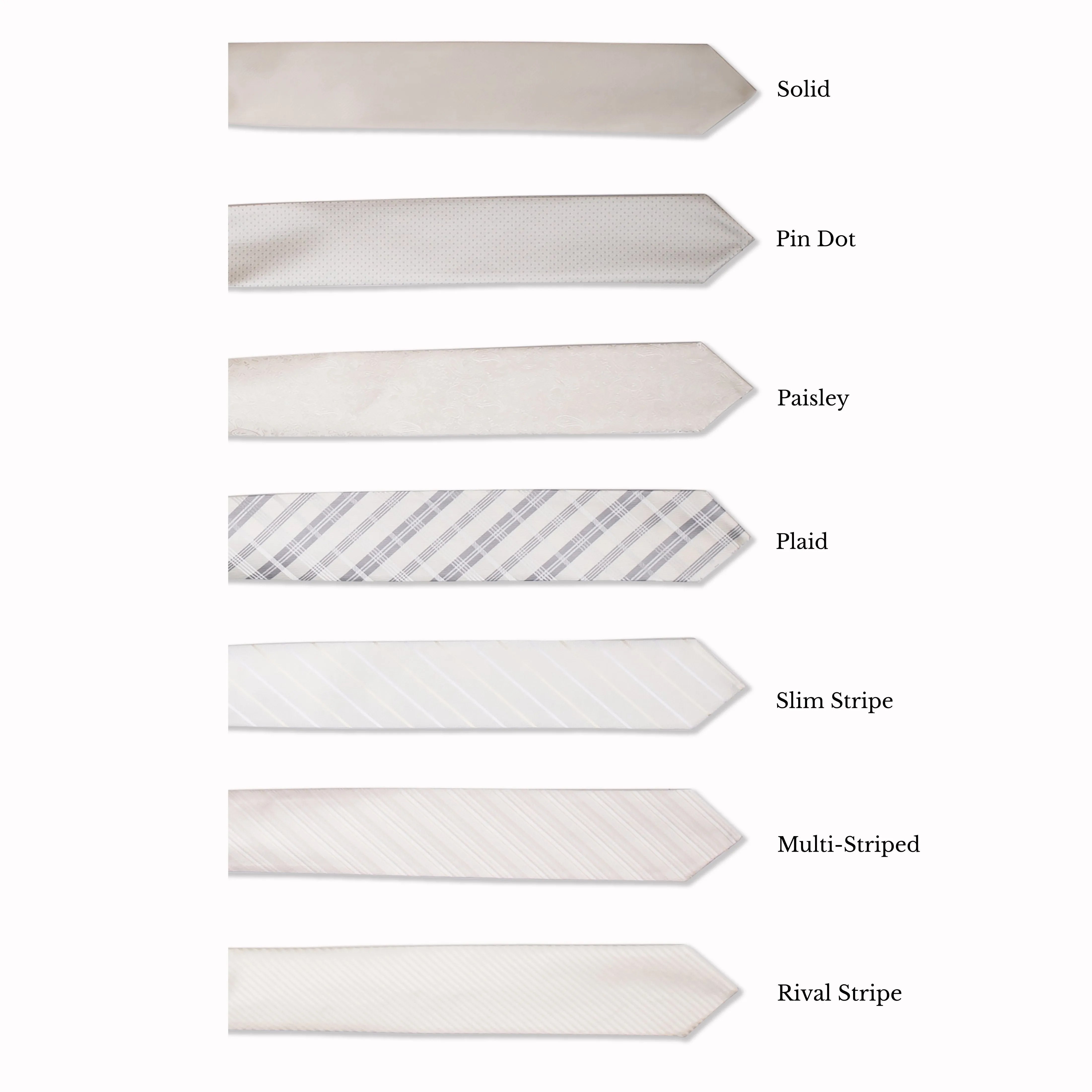 Classic Long Tie - Tusk