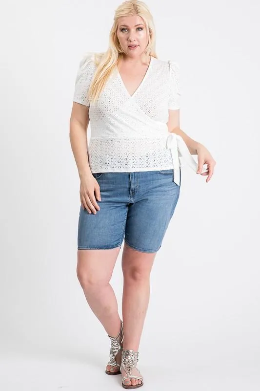 Cute Puff Short Sleeve Top