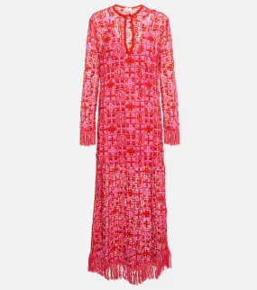 Etro Crochet maxi dress