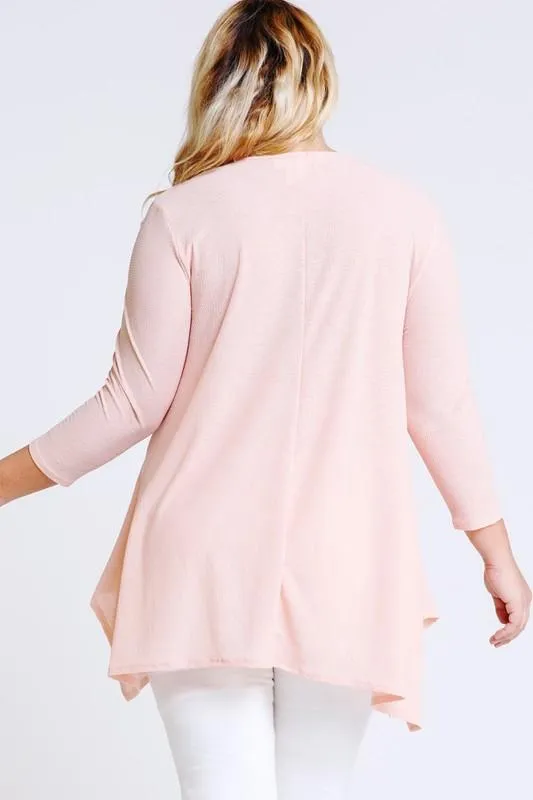 Lace x Crochet Pink Top