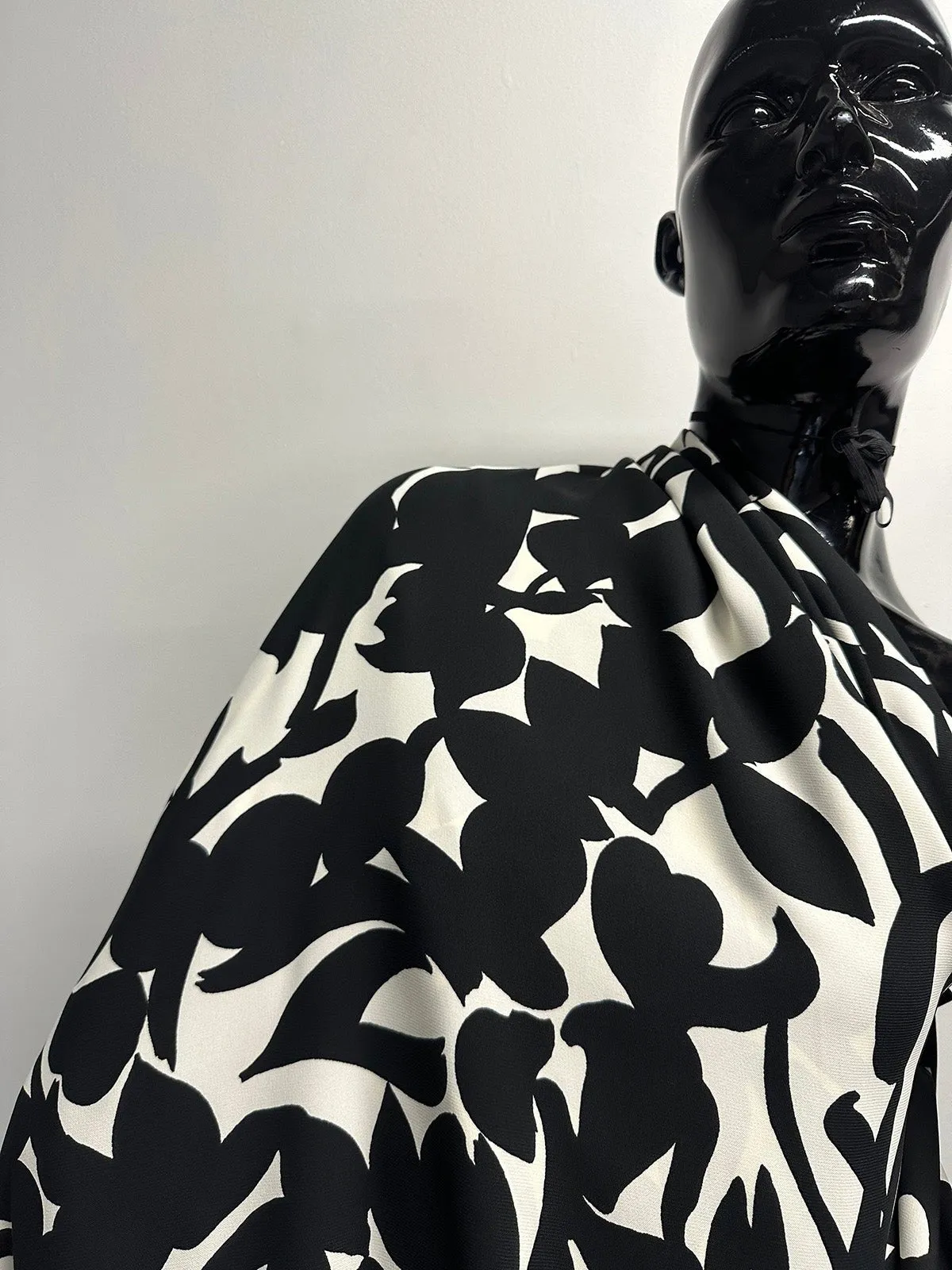 Luxury Floral Crepe Print