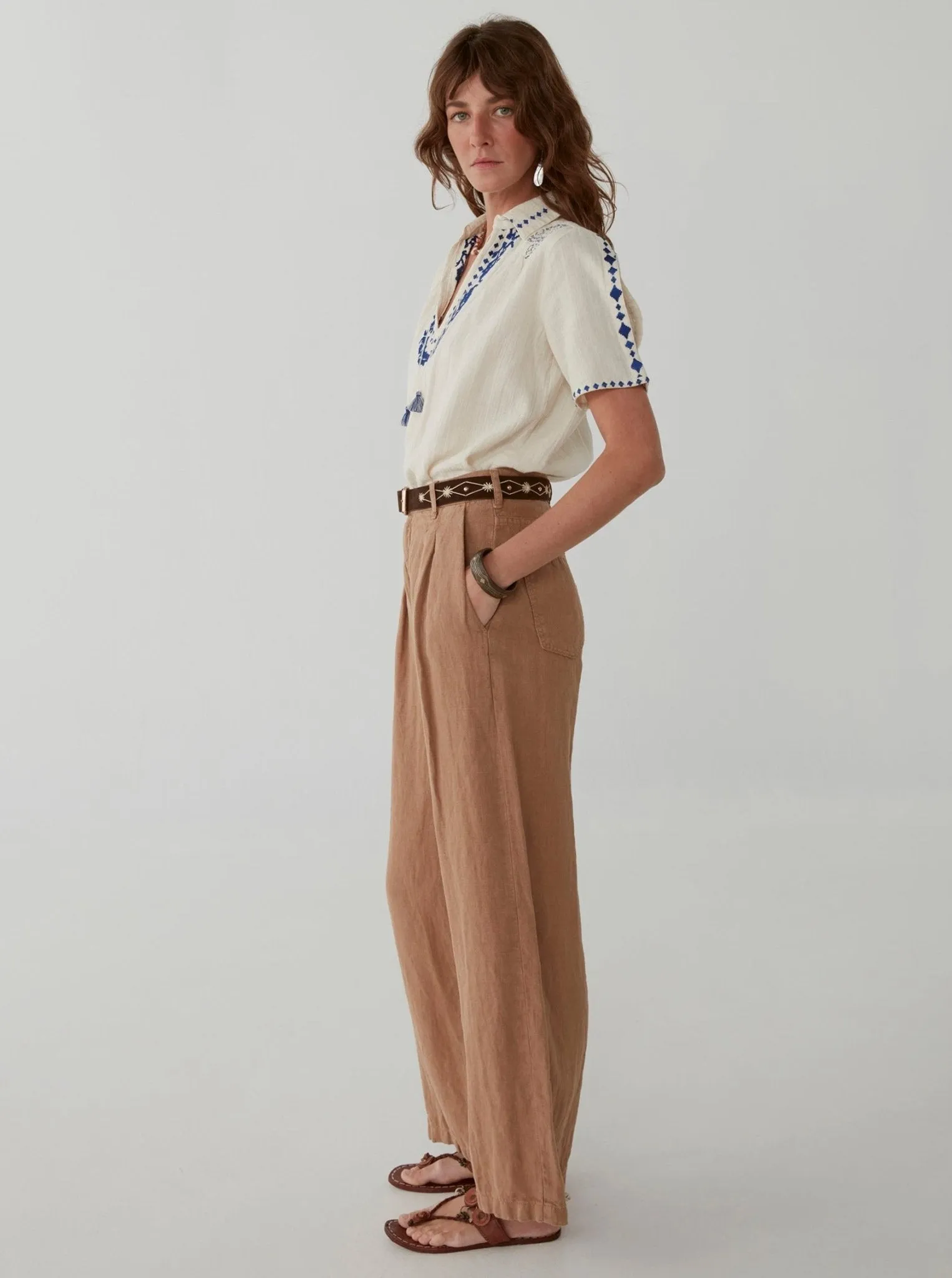 Marisa Pant - Toffee Brown