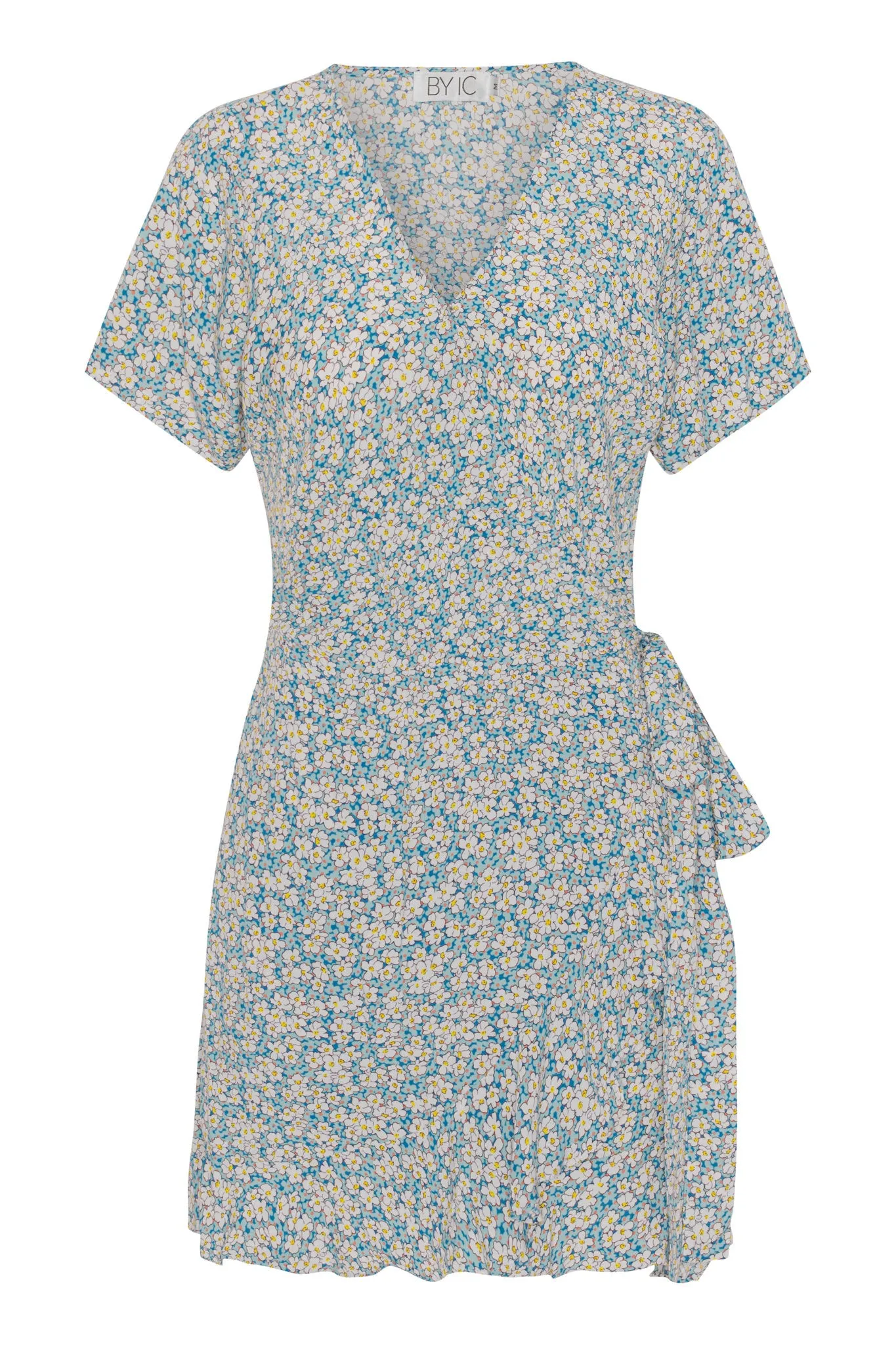 MilleIC Kjole - Blåt Blomsterprint