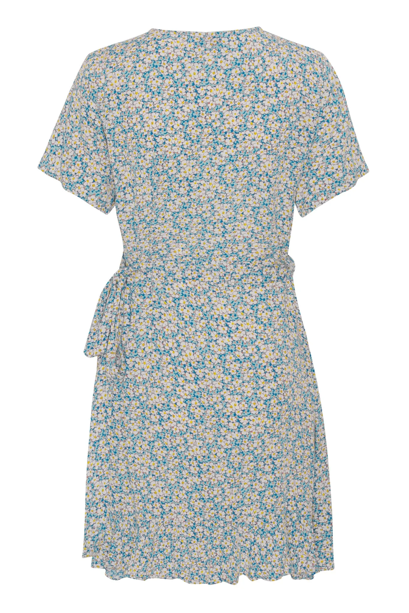 MilleIC Kjole - Blåt Blomsterprint