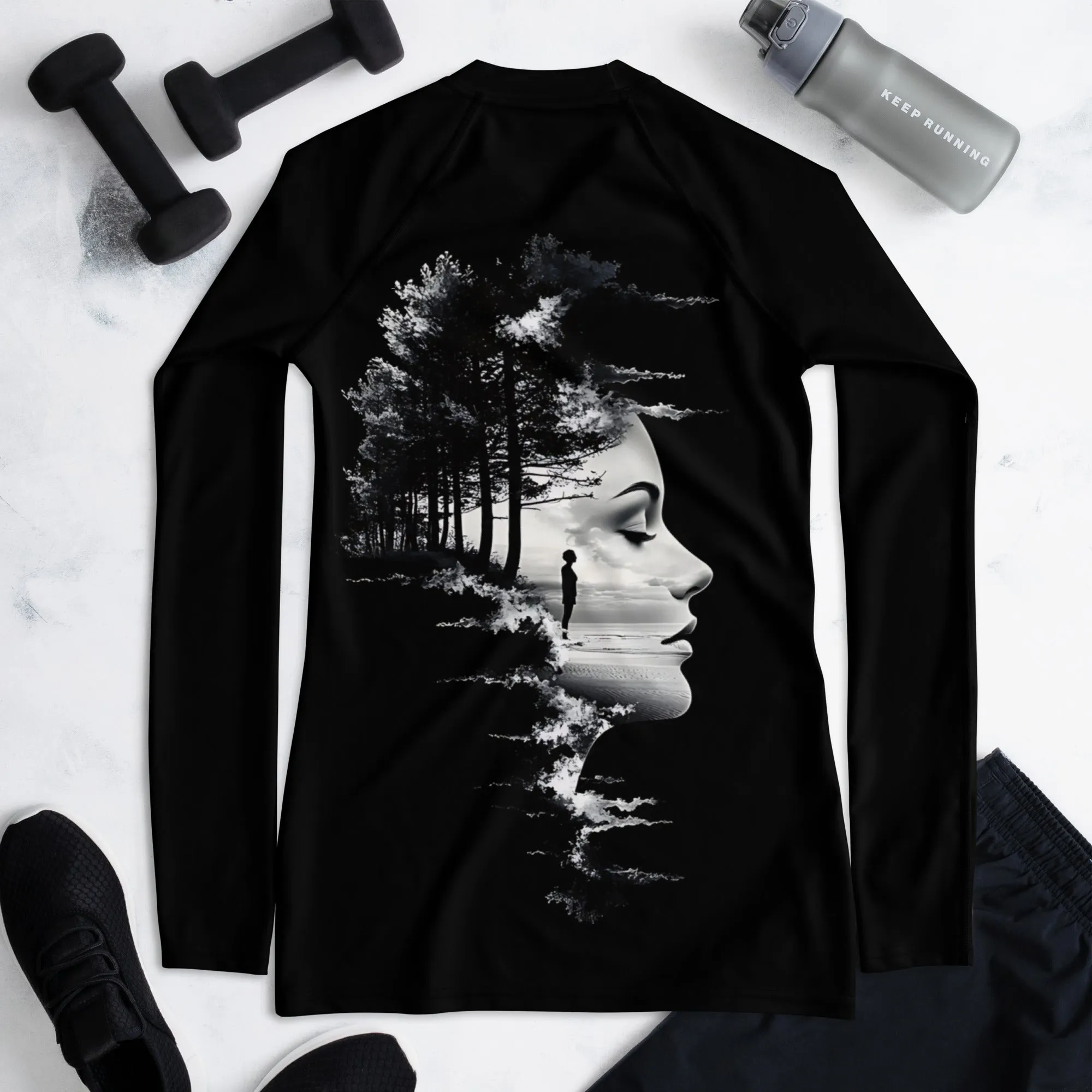 Nature Soul Women's Rash Guard