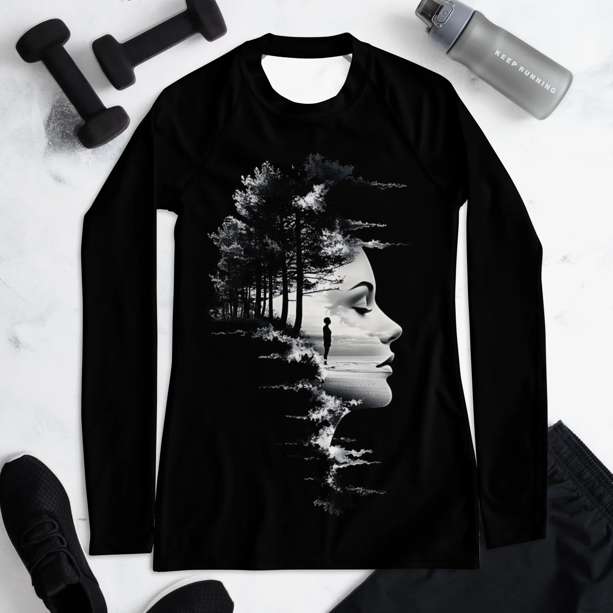 Nature Soul Women's Rash Guard