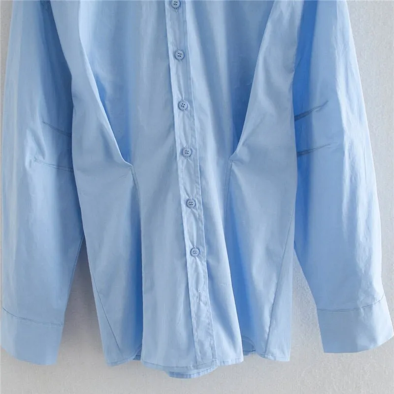 PLEATED SHIRT