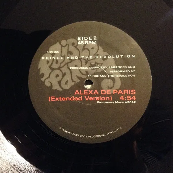 Prince And The Revolution - Mountains (12", Single, Spe) (VG )