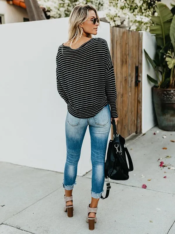 Romance Loose Blouses&Shirts Top