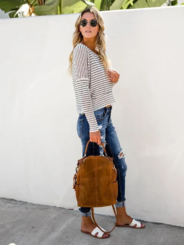 Romance Loose Blouses&Shirts Top