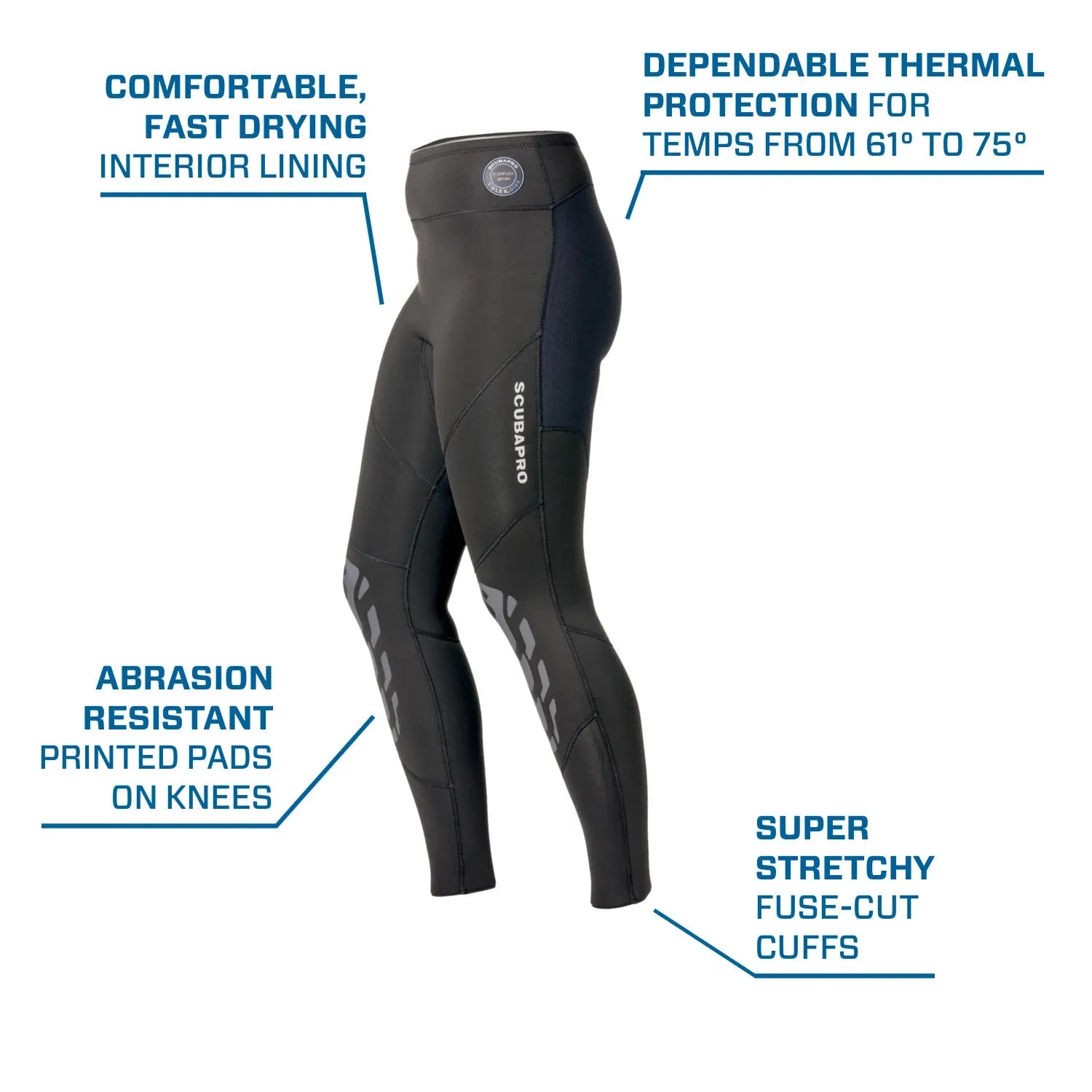 SCUBAPRO - Everflex YULEX® Dive Pants, Women, 3mm