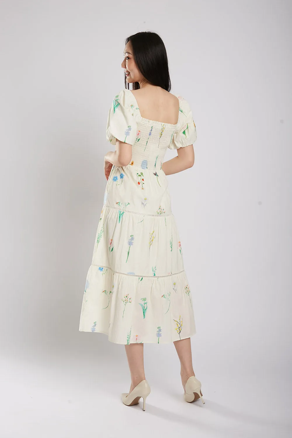 Sera Maxi Dress in Floral Print