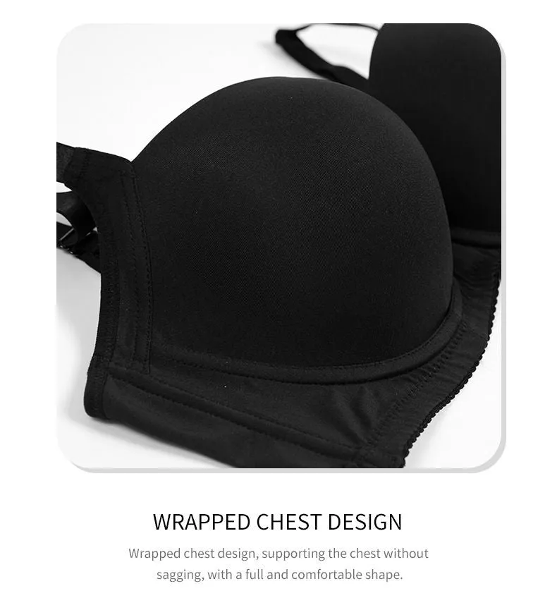 Sexy Women's Maximum Cleavage Underwire Push Up Plus Size Bra