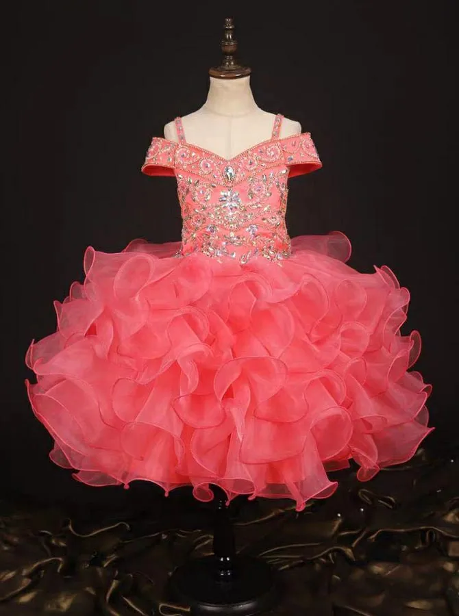 Stunning Little Girls Party Dresses,Little Princess Dress for Teens,GPD0045