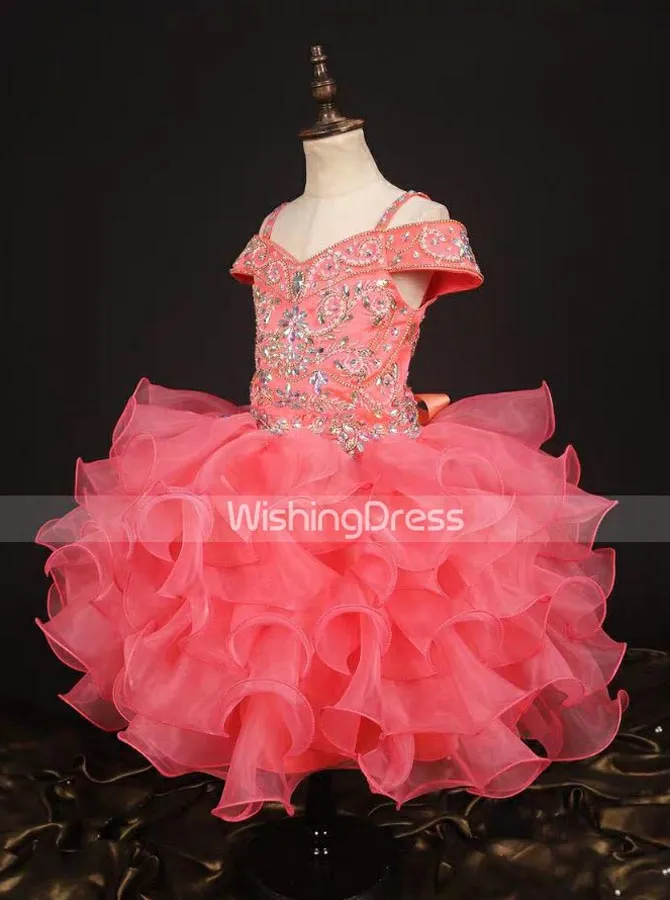 Stunning Little Girls Party Dresses,Little Princess Dress for Teens,GPD0045