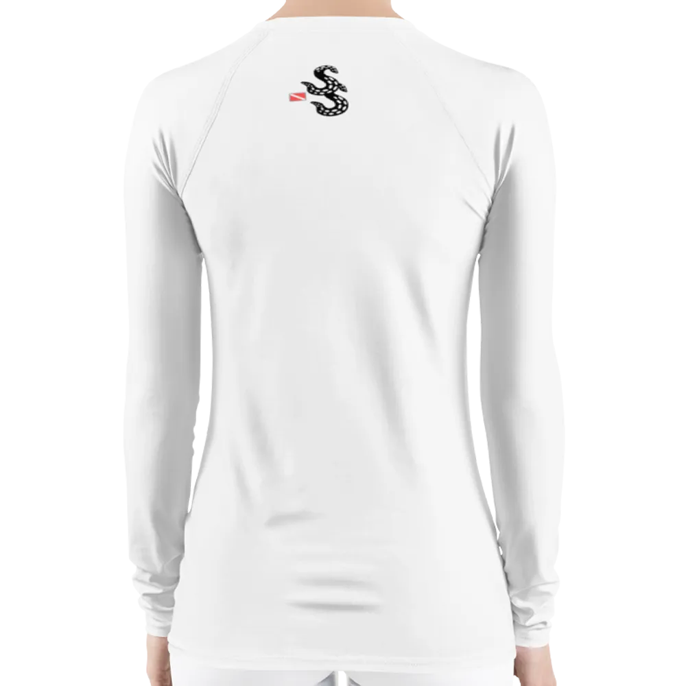 Swirly Fish Women's Rash Guard