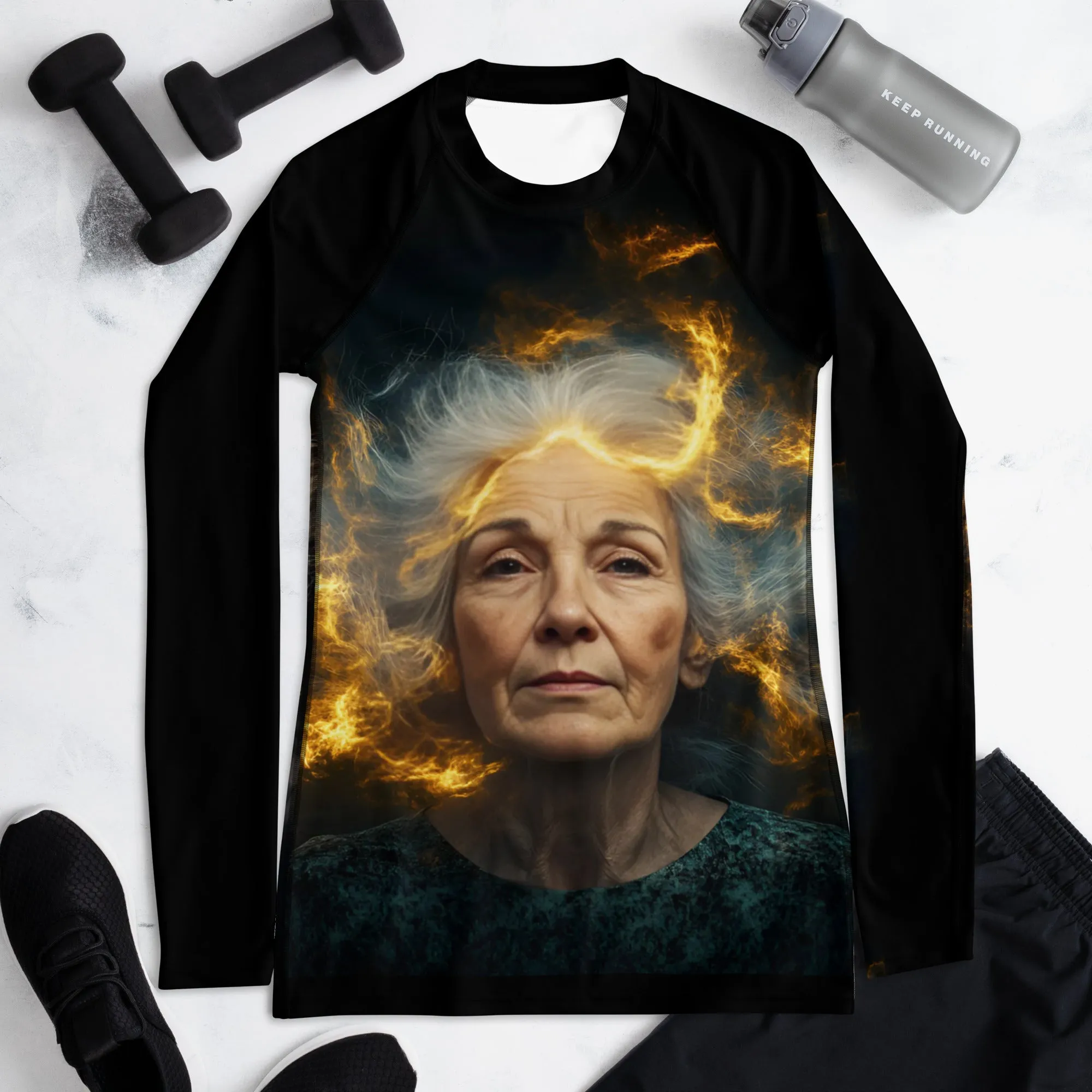 Timeless Power Women's Rash Guard