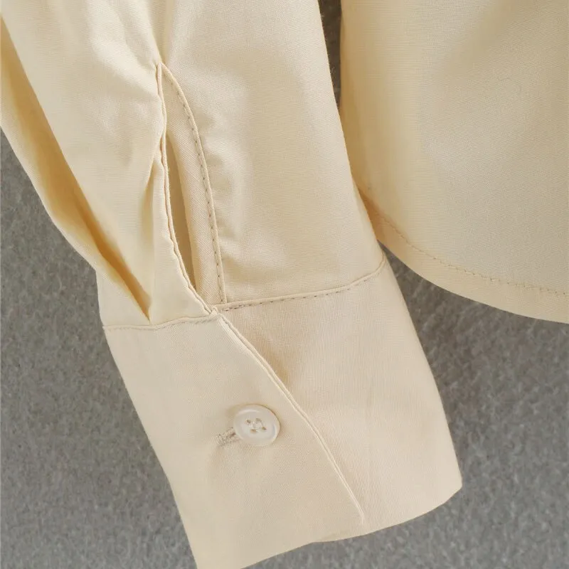 VINTAGE PUFF SLEEVE BLOUSE